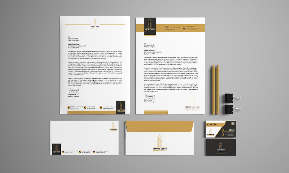 Stationery Mockup - Free Version 2